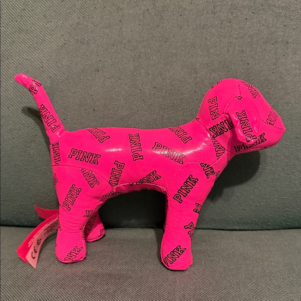 PINK Victoria's Secret Hot Pink Dog Toy
